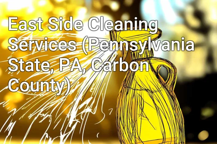 East Side Cleaning Services (Pennsylvania State, PA, Carbon County)