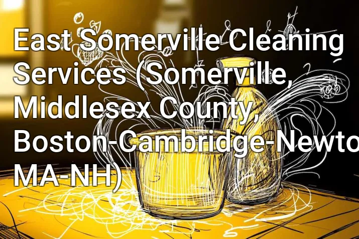 East Somerville Cleaning Services (Somerville, Middlesex County, Boston-Cambridge-Newton, MA-NH)