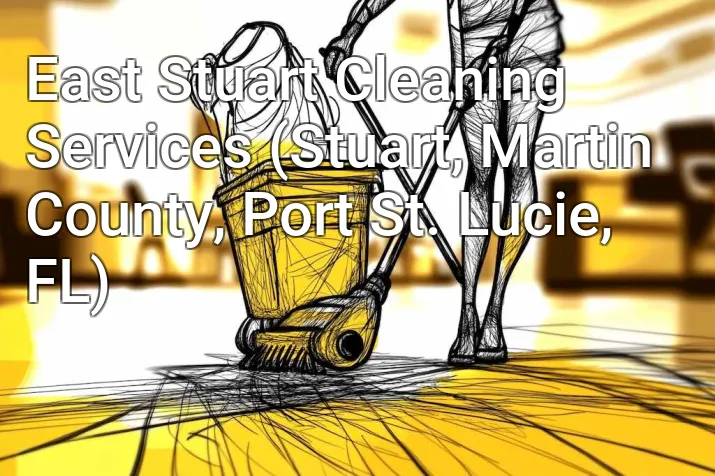 East Stuart Cleaning Services (Stuart, Martin County, Port St. Lucie, FL)
