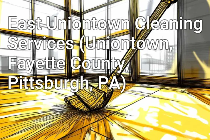 East Uniontown Cleaning Services (Uniontown, Fayette County, Pittsburgh, PA)