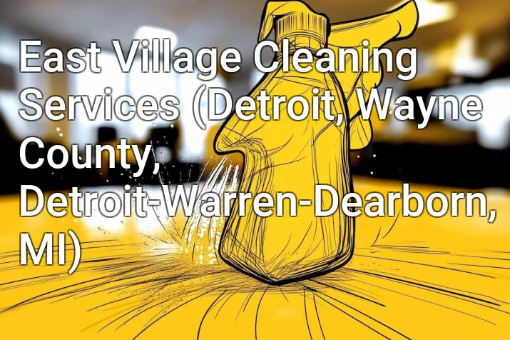 East Village Cleaning Services (Detroit, Wayne County, Detroit-Warren-Dearborn, MI)