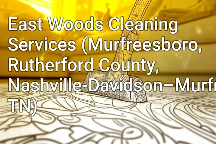East Woods Cleaning Services (Murfreesboro, Rutherford County, Nashville-Davidson–Murfreesboro–Franklin, TN)