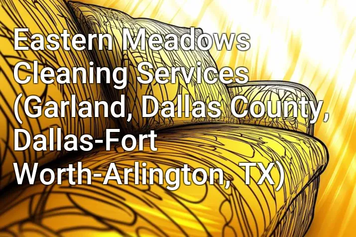 Eastern Meadows Cleaning Services (Garland, Dallas County, Dallas-Fort Worth-Arlington, TX)