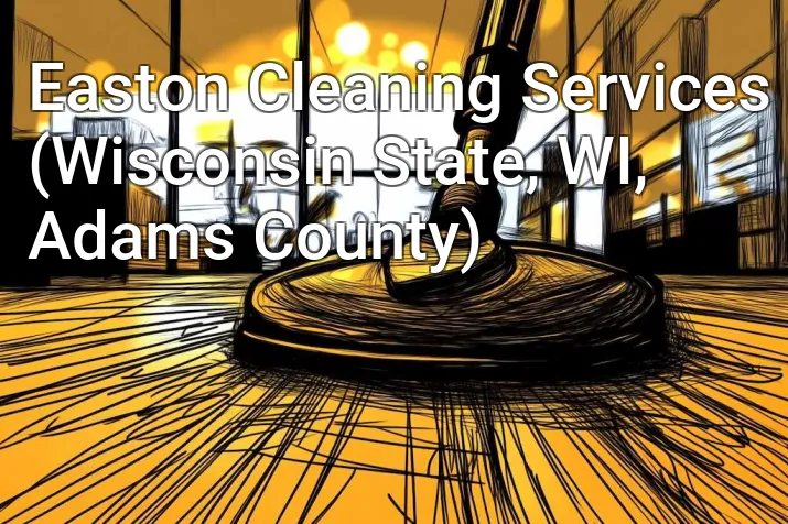 Easton Cleaning Services (Wisconsin State, WI, Adams County)