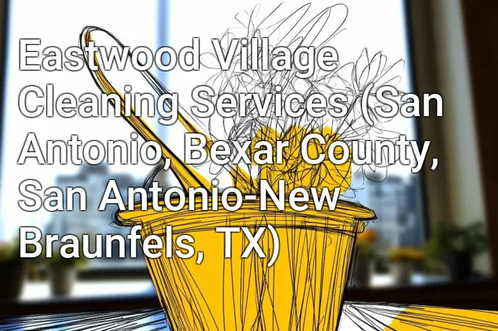Eastwood Village Cleaning Services (San Antonio, Bexar County, San Antonio-New Braunfels, TX)