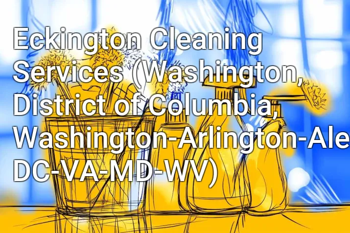 Eckington Cleaning Services (Washington, District of Columbia, Washington-Arlington-Alexandria, DC-VA-MD-WV)