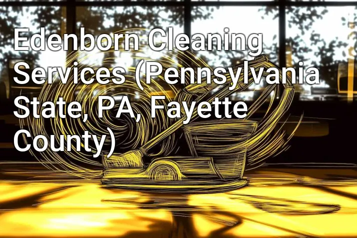 Edenborn Cleaning Services (Pennsylvania State, PA, Fayette County)