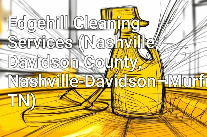 Edgehill Cleaning Services (Nashville, Davidson County, Nashville-Davidson–Murfreesboro–Franklin, TN)