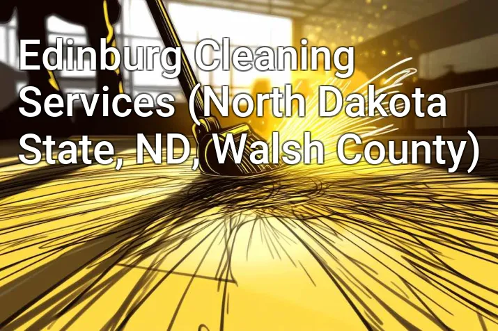 Edinburg Cleaning Services (North Dakota State, ND, Walsh County)