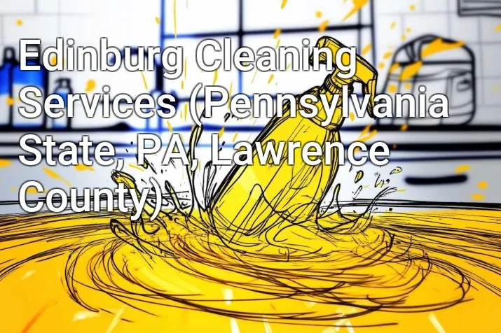 Edinburg Cleaning Services (Pennsylvania State, PA, Lawrence County)