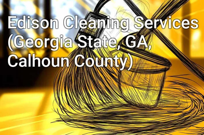 Edison Cleaning Services (Georgia State, GA, Calhoun County)