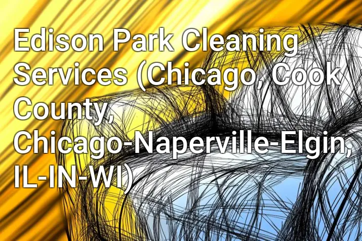Edison Park Cleaning Services (Chicago, Cook County, Chicago-Naperville-Elgin, IL-IN-WI)