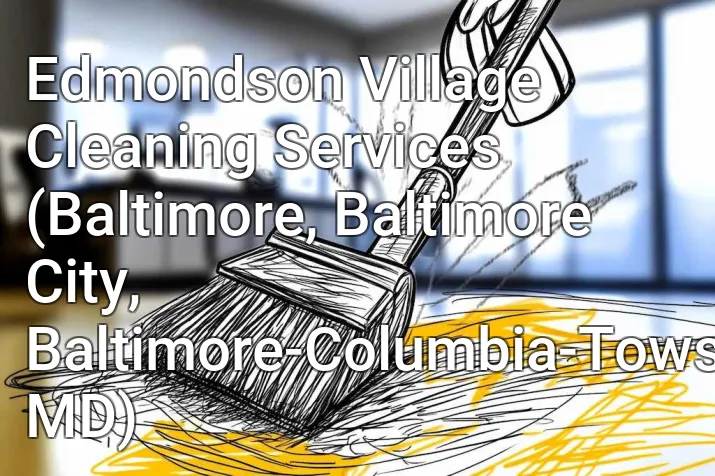Edmondson Village Cleaning Services (Baltimore, Baltimore City, Baltimore-Columbia-Towson, MD)