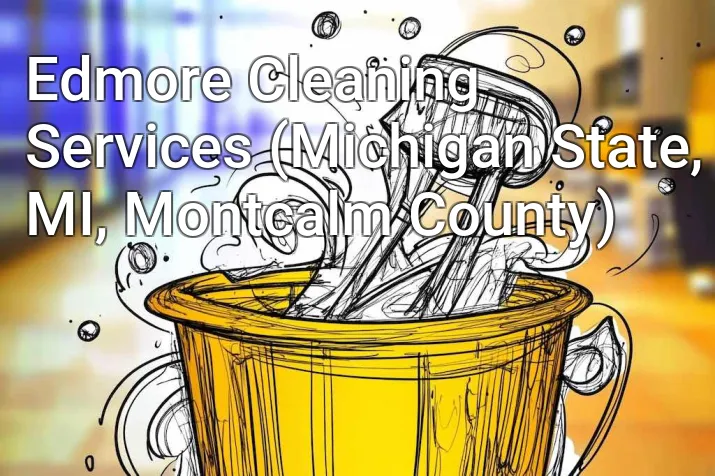 Edmore Cleaning Services (Michigan State, MI, Montcalm County)