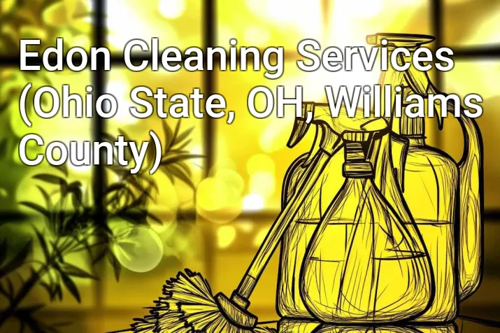 Edon Cleaning Services (Ohio State, OH, Williams County)