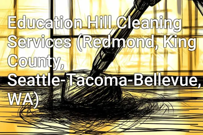 Education Hill Cleaning Services (Redmond, King County, Seattle-Tacoma-Bellevue, WA)