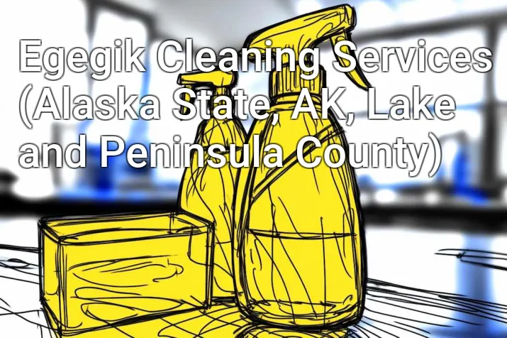 Egegik Cleaning Services (Alaska State, AK, Lake and Peninsula County)