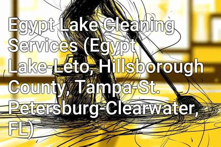 Egypt Lake Cleaning Services (Egypt Lake-Leto, Hillsborough County, Tampa-St. Petersburg-Clearwater, FL)