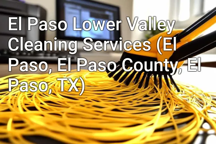 El Paso Lower Valley Cleaning Services (El Paso, El Paso County, El Paso, TX)