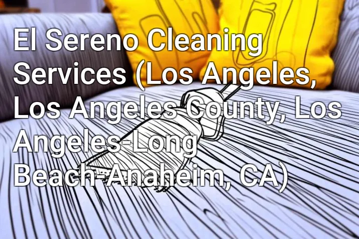 El Sereno Cleaning Services (Los Angeles, Los Angeles County, Los Angeles-Long Beach-Anaheim, CA)
