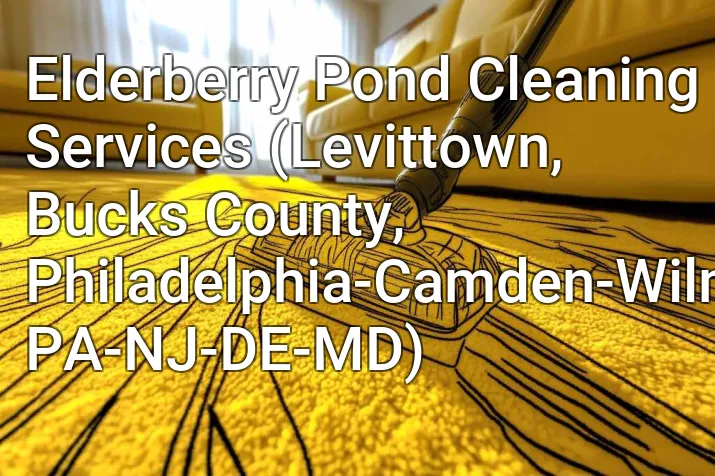 Elderberry Pond Cleaning Services (Levittown, Bucks County, Philadelphia-Camden-Wilmington, PA-NJ-DE-MD)