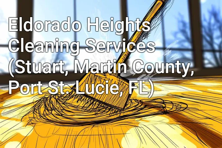 Eldorado Heights Cleaning Services (Stuart, Martin County, Port St. Lucie, FL)