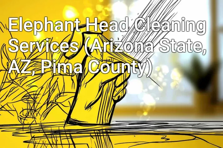 Elephant Head Cleaning Services (Arizona State, AZ, Pima County)