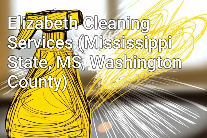 Elizabeth Cleaning Services (Mississippi State, MS, Washington County)