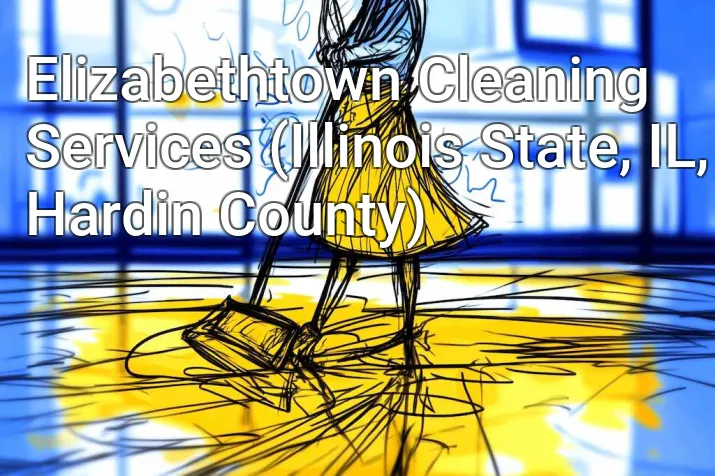 Elizabethtown Cleaning Services (Illinois State, IL, Hardin County)