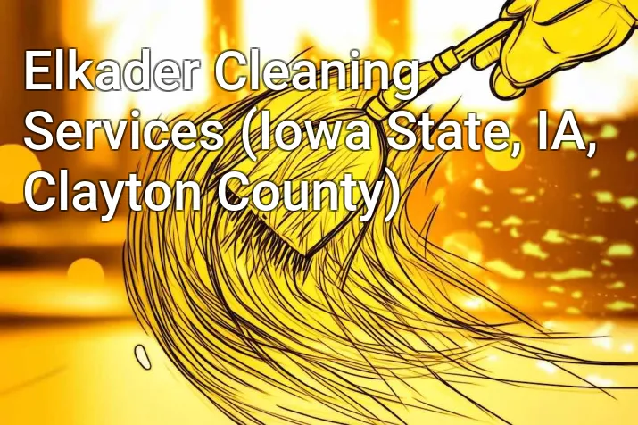 Elkader Cleaning Services (Iowa State, IA, Clayton County)