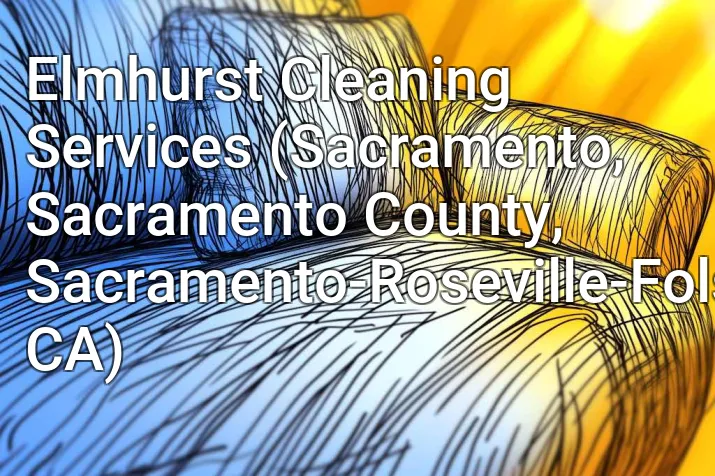 Elmhurst Cleaning Services (Sacramento, Sacramento County, Sacramento-Roseville-Folsom, CA)