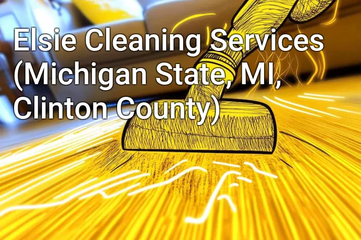 Elsie Cleaning Services (Michigan State, MI, Clinton County)