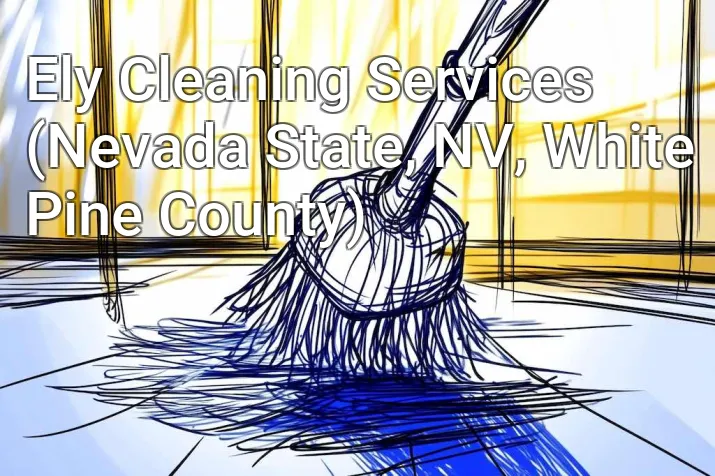 Ely Cleaning Services (Nevada State, NV, White Pine County)