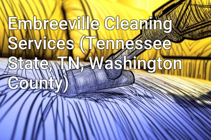 Embreeville Cleaning Services (Tennessee State, TN, Washington County)