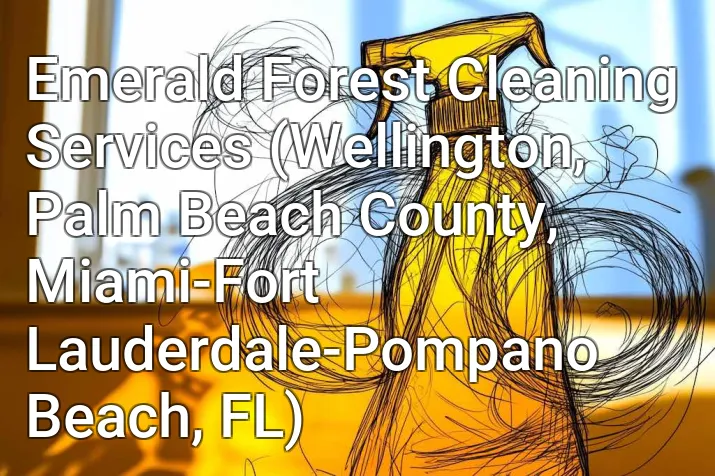 Emerald Forest Cleaning Services (Wellington, Palm Beach County, Miami-Fort Lauderdale-Pompano Beach, FL)