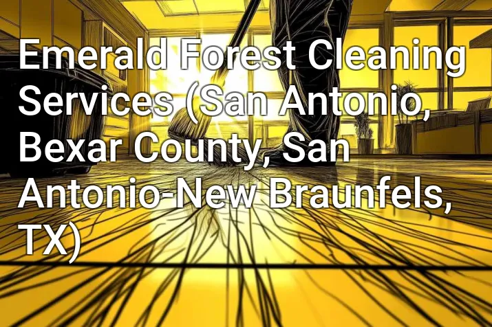Emerald Forest Cleaning Services (San Antonio, Bexar County, San Antonio-New Braunfels, TX)