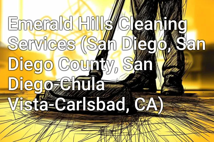Emerald Hills Cleaning Services (San Diego, San Diego County, San Diego-Chula Vista-Carlsbad, CA)