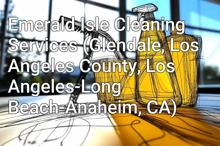 Emerald Isle Cleaning Services (Glendale, Los Angeles County, Los Angeles-Long Beach-Anaheim, CA)