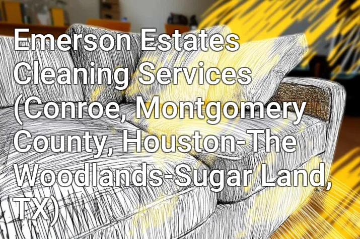 Emerson Estates Cleaning Services (Conroe, Montgomery County, Houston-The Woodlands-Sugar Land, TX)