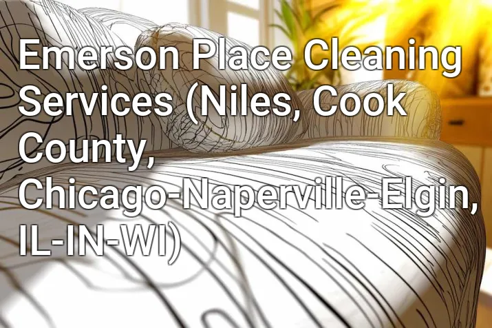 Emerson Place Cleaning Services (Niles, Cook County, Chicago-Naperville-Elgin, IL-IN-WI)