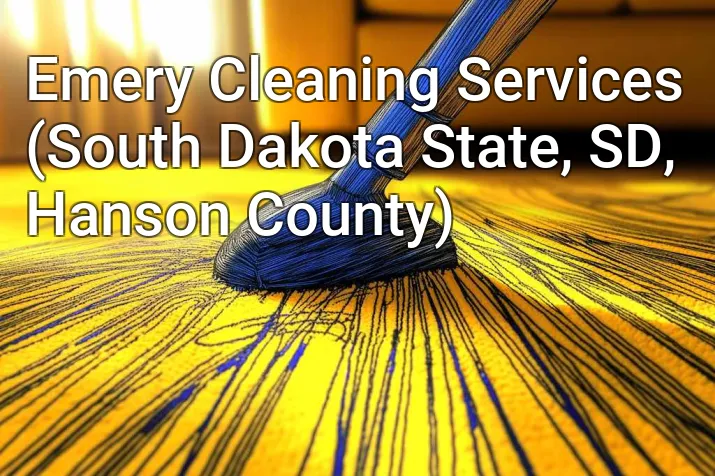 Emery Cleaning Services (South Dakota State, SD, Hanson County)