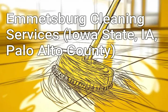 Emmetsburg Cleaning Services (Iowa State, IA, Palo Alto County)