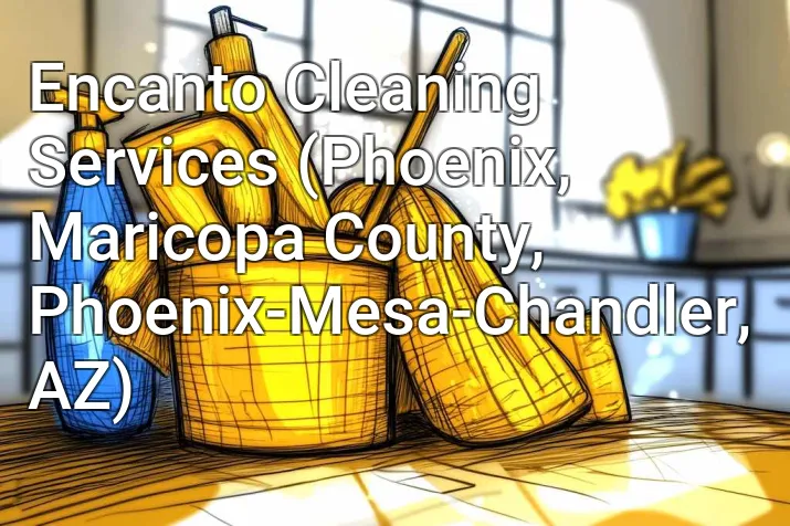 Encanto Cleaning Services (Phoenix, Maricopa County, Phoenix-Mesa-Chandler, AZ)
