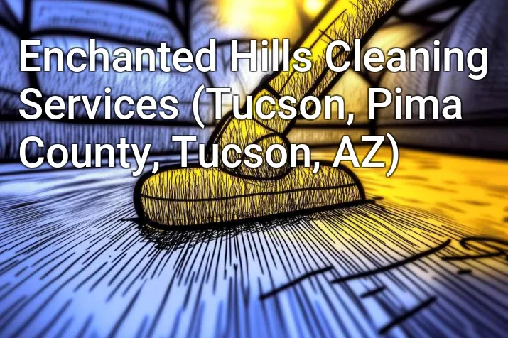 Enchanted Hills Cleaning Services (Tucson, Pima County, Tucson, AZ)