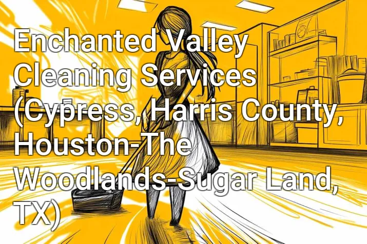 Enchanted Valley Cleaning Services (Cypress, Harris County, Houston-The Woodlands-Sugar Land, TX)