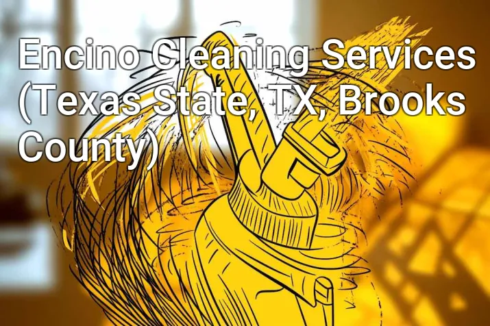 Encino Cleaning Services (Texas State, TX, Brooks County)