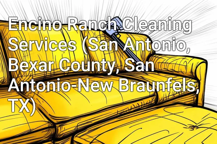 Encino Ranch Cleaning Services (San Antonio, Bexar County, San Antonio-New Braunfels, TX)