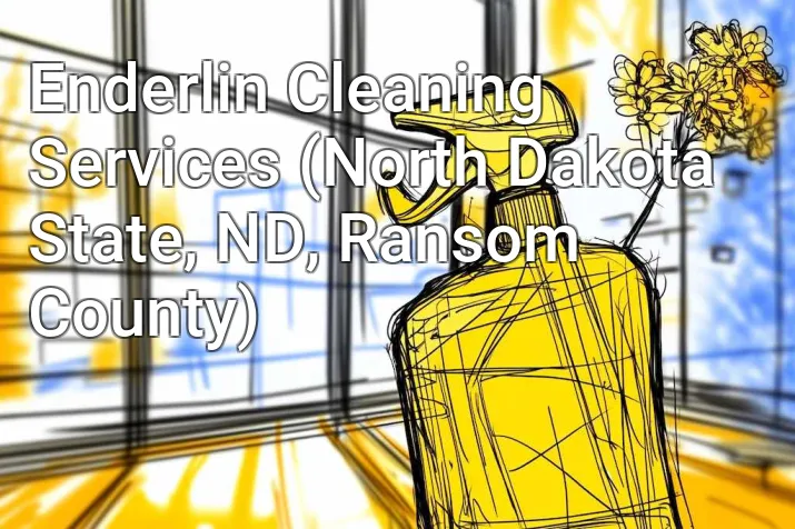 Enderlin Cleaning Services (North Dakota State, ND, Ransom County)