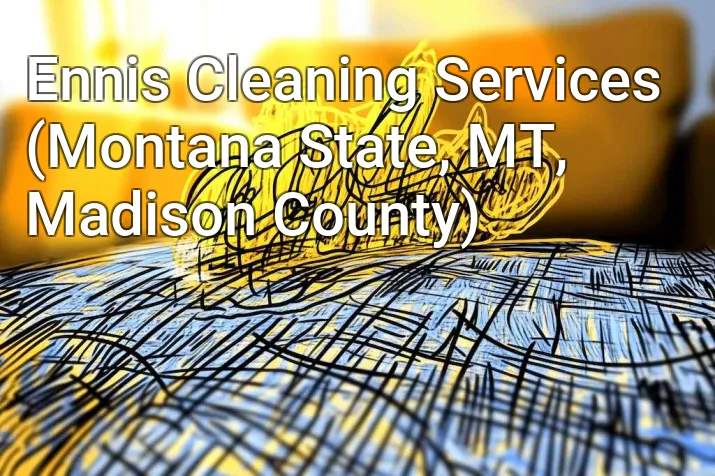 Ennis Cleaning Services (Montana State, MT, Madison County)