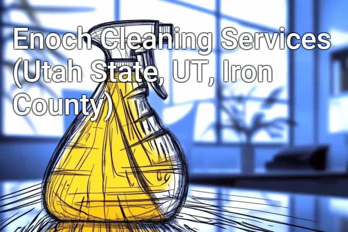 Enoch Cleaning Services (Utah State, UT, Iron County)